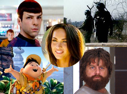 Zachary Quinto, Star Trek, District 9, Up, Hangover, Megan Fox Zachary Quinto, Star Trek, District 9, Up, Hangover, Megan Fox